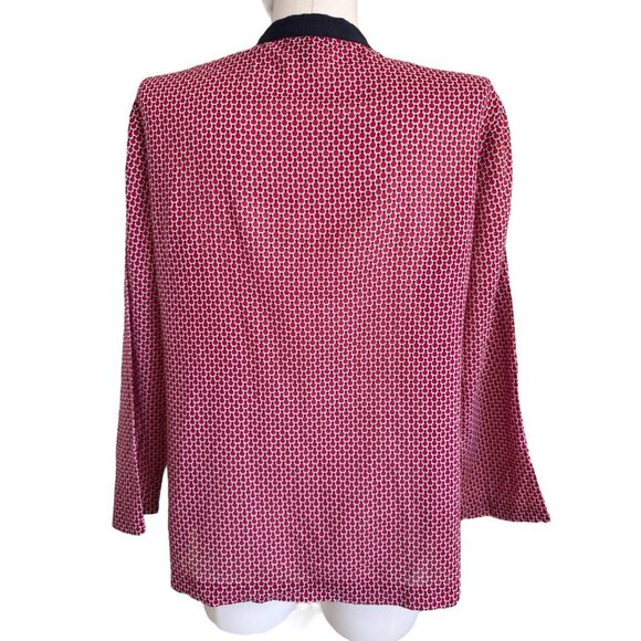 Talbots Petites V-Neck 3/4-Sleeve Pullover Tunic Top Blouse Women's Sz SP - Picture 5 of 10
